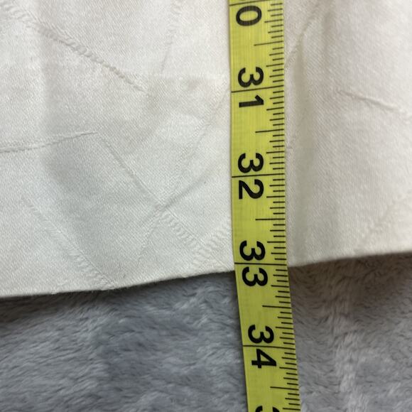 Vintage Sylvia Whyte Dress Girls 7 White Lace Collar Pleated Cottagecore Prairie - Picture 6 of 6